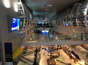 Terminal 2 and Dubai Hotel