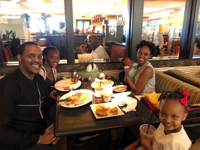 Birthday with Sheila and all